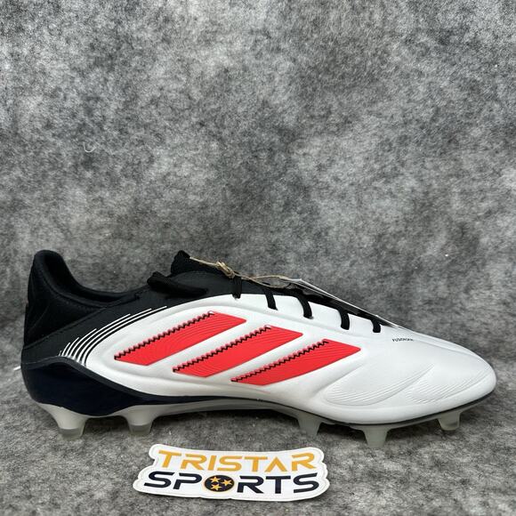 Adidas Copa Pure 3 Elite AG Soccer Cleats Mens Size 7.5 White Red Black ID9054 - Picture 6 of 14